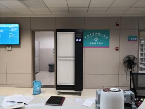 Quality LCD Touch Screen Switch Commercial Grade HEPA Air Purifier wholesale