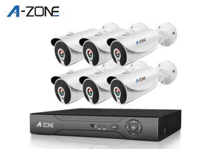 Quality Remote 6 Channel IP CCTV Camera Kits 2MP High Definition Security Camera System wholesale
