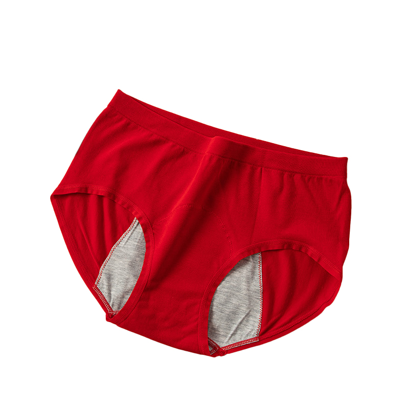 Menstrual Women Cotton Panties Leakproof Quickdry Flexible Fabric