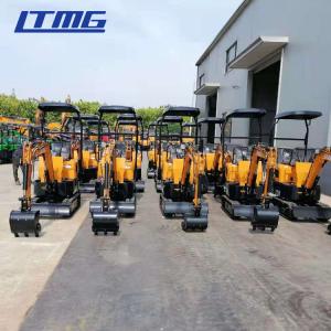 Quality 1 ton mini excavator micro digger machine 1 ton 1.5 ton 2 ton small crawler excavator price fast delicery in 5 days wholesale