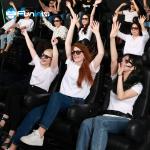 Zhuoyuan VR Manufacturer Virtual Reality Movie Theater Seat 7D / 9D Cinema VR