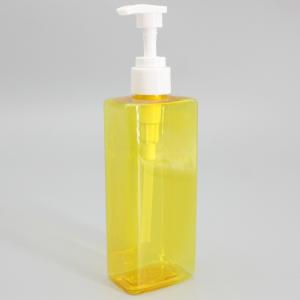 Quality PET 24mm 250ml Cuboid Empty Plastic Shampoo Bottles wholesale
