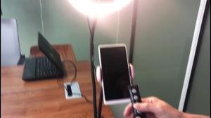 Quality Camera Desk Lamp Gooseneck Led Selfie Photography Heavy Duty Flex Arm 2700K 77cm wholesale