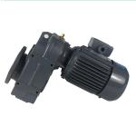 OEM FA Bevel Helical Gear Box Motor Flange Mounted Speed Reducers