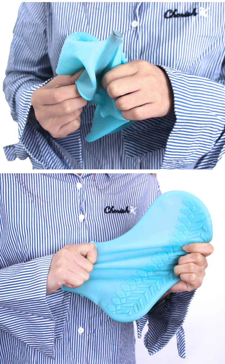 Unisex Waterproof S M L Silicone Non Slip Shoe Covers