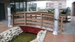 Outdoor Flooring Decoration Customized 75mm*25mm Wood Plastic Composite WPC
