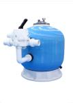 Anti UV Fiberglass Reinforced Plastic Tanks , Side Mount Swimming Pool Equipment