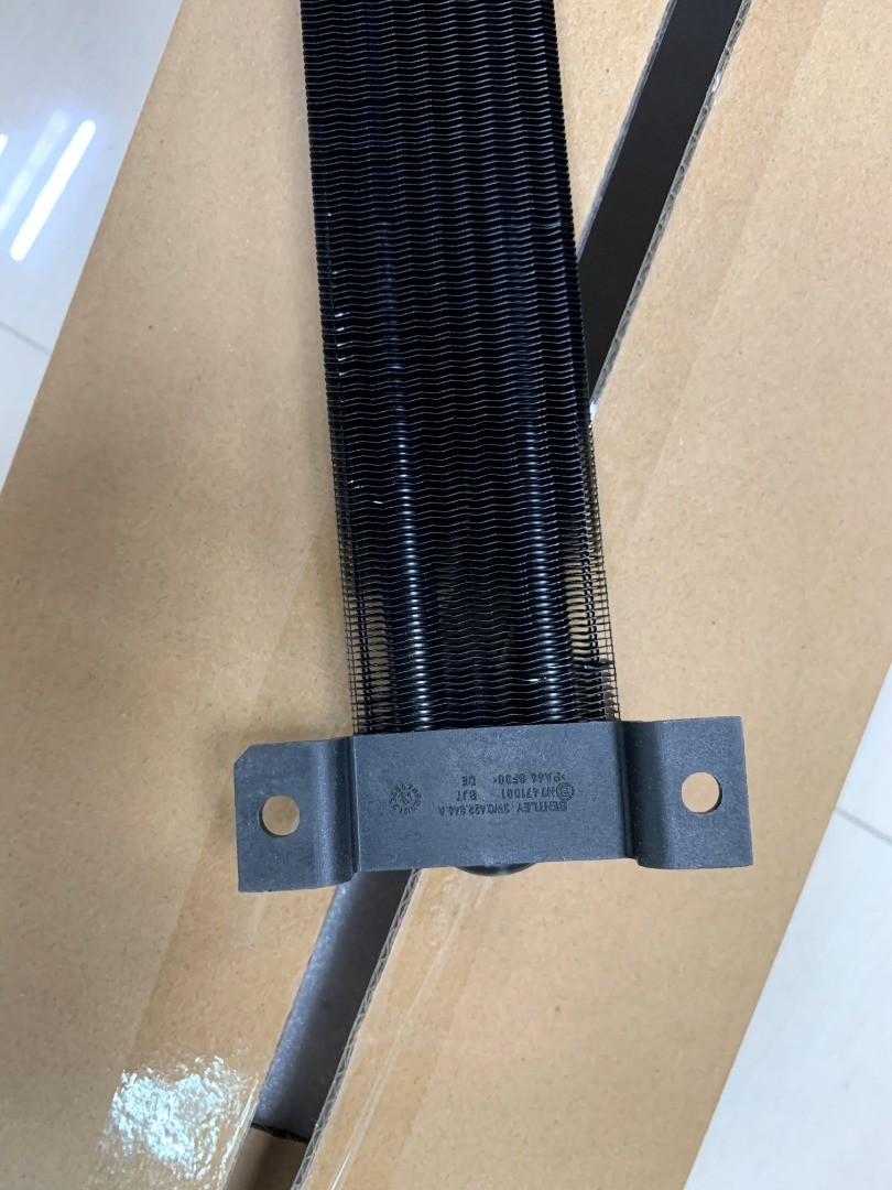 Aluminum Radiator Power Steering Oil Cooler 3W0422855C For Bentley