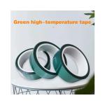 Green Silicone Material High Temperature Tape for Spray Baking Paint Shielding