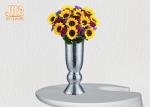 Mosaic Glass Table Vase Homewares Decorative Items Silver Floor Vase For Living