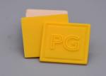 High Resistance Silicone Stamp Screen Printed Patches With Raised Logo