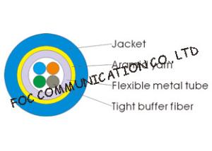 Quality Multicore Optical Fiber Cable Armored Flexible and Suitable For Long Distance wholesale