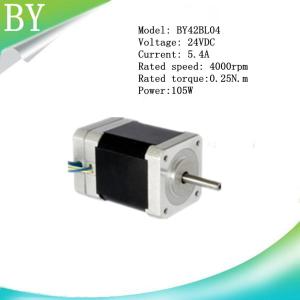 Quality BY42BL04 105W 4000RPM Brushless dc motor wholesale