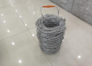 Quality Safety Fence 1.6mm Galvanized Barbed Wire Livestock Fence Panels wholesale