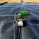 Smooth Face 1.5mm 1500 Micron Black Green HDPE Geomembrane Film for Dam Liners 0
