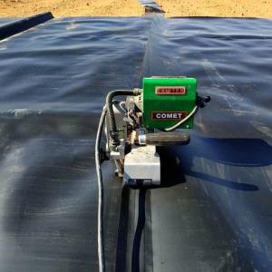 Quality Smooth Face 1.5mm 1500 Micron Black Green HDPE Geomembrane Film for Dam Liners 0.75mm wholesale