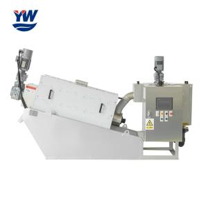 Quality 316L Volute Sludge Dewatering Machine Volute Screw Dewatering Press wholesale