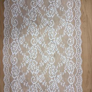 Quality 33cm wide 2017 New Fashion Lace Border/ underwear cotton lace edge in Ivory Color wholesale