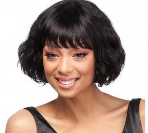 Quality Ladies Natural Looking Human Hair Wigs Loose Wave Natural Hairline wholesale