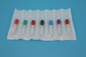 Quality EDTA Vacuum Blood Collection Tube , Medical Serum Blood Test Vacuum Tubes wholesale