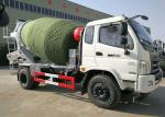 4CBM Concrete Mixer Truck , 4000 Liters 4X2 Mini Cement Mixer Truck