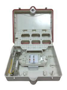 Quality 48 Cores ABS Fiber Optic Distribution Box For FTTH CATV wholesale