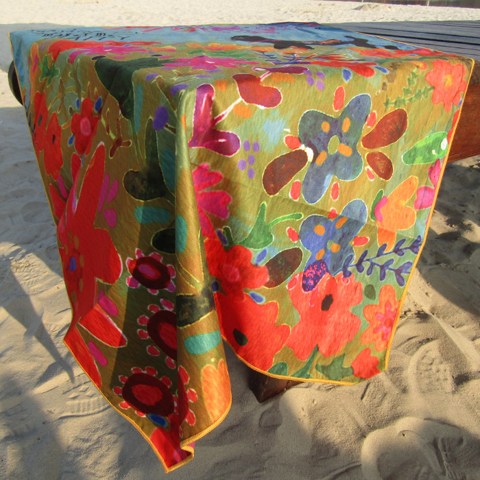 Swimming Pool Microfiber Suede Towel Beach Blanket For Sand 60x120