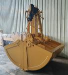 6.8cbm Excavator Clamshell Bucket Shell Shaped For Caterpillar JCB Komatsu