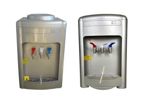 Quality Silver Color Drinking Water Cooler Dispenser , Compressor Cooling Water Dispenser wholesale