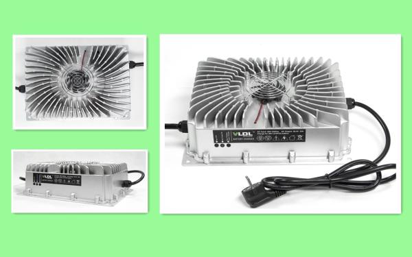 6.0 KG Waterproof Battery Charger 84V 20A 1600W Output Power IP65 Fully Sealed