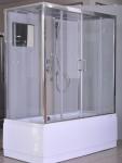 Rectangular Clear Glass Shower Enclosures , Rectangular Shower Stalls Kits