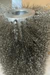 Customizable Steel Wire Bristle Roller Brush Metal Hair Transplantation Brush