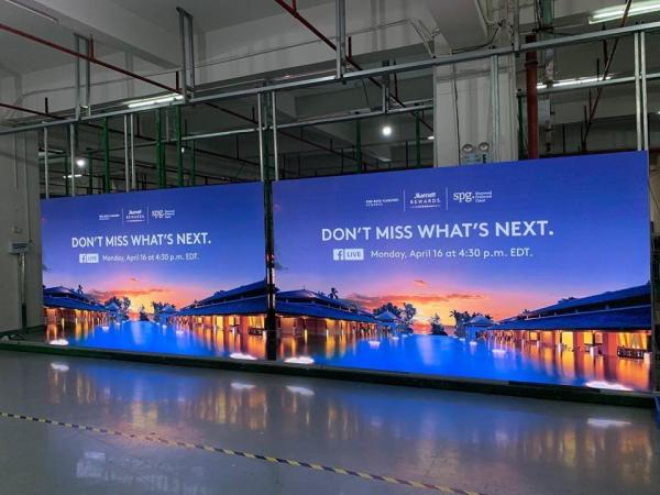 Factory hot sale module indoor portable screen outdoor p4.81 led display