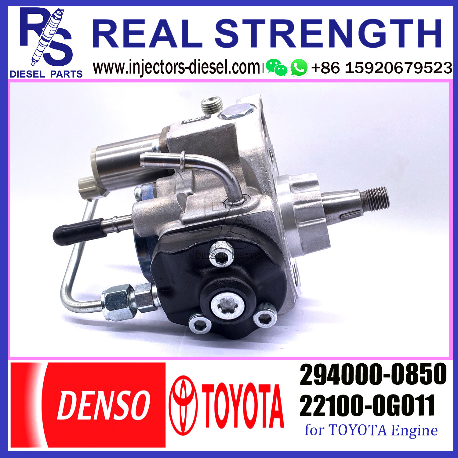 DENSO HP3 Common Rail Pump 294000-0850 22100-0G011 Fit For TOYOTA AVENSIS/COROLLA 1CD-FTV Engine