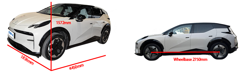 Luxury 5 Seater Compact SUV ZEEKR X Electric Car New Energy Vehicles