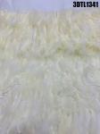 Milk Lace Fabric with Water Soluble Material and Cord Lace from Professional