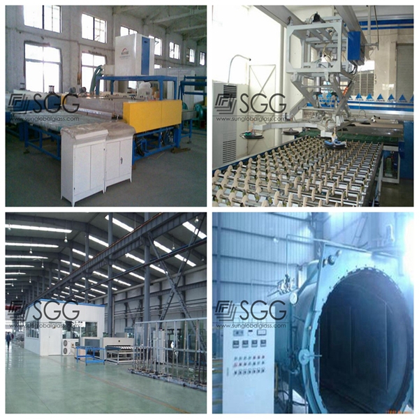 Top quality 10mm laminated safety glass for building