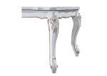 80cmx130cmx75cm White Marble Top Dining Table
