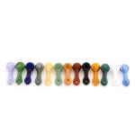 Borosilicate Yellow 160mm Cig Silicone Hand Pipe