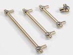 Luxury diamond Drawer Handles And Knobs 96mm Chrome Dresser Pulls acrylic