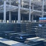 Industrial Metal Deck Trusses 2000lb Capacity Bolt Free Connection Warehouse