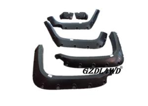 Quality Textured Black Fender Flares , 4x4 Toyota FJ Cruiser Wheel Well Flares 2007 - 2014 wholesale