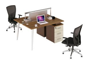 Quality wholesale 2 person melamine office workstaion table furniture wholesale