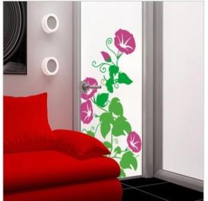 Quality Classic Music Wall Flower Stickers LY-045, /Floral Wall Stickers /Wall Sticker Art /Decorative Wall Stickers wholesale