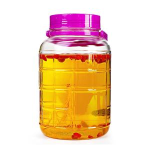 Quality Drinking Beverage Dispenser 1 Gallon Airtight Glass Jar wholesale