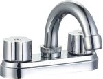 4in Widespread 2 Handle Bathroom Faucet Centerset Sink Faucet