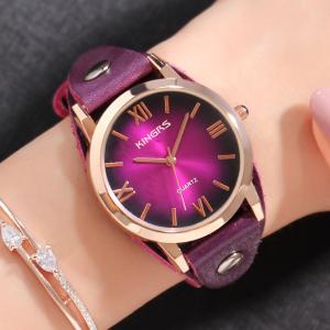 Quality Ladies Fashion Watch , Gradient Colorful Fashion Design Wrist Watches ,Quartz Latest customized personalized wrist watch wholesale
