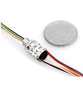 Engineering Plastics Housing Capsule Slip Ring OD 8.5mm For Rotary Sensors