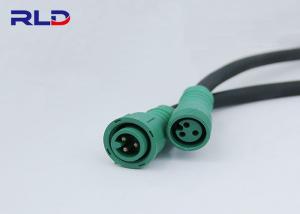Quality Circular Thread IP68 Waterproof Electrical Cable Connector 2P 3P Male Female Connector wholesale