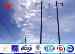 Quality Professional Grade Three 128kv electric Steel Utility Pole 65ft 1000kg load wholesale